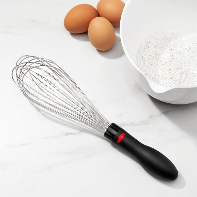 OXO 11″ Balloon Whisk: Stainless Steel Wire Whisk With Grip Handle, Dishwasher-Safe, Multicolor, Ideal For Baking - Image 4