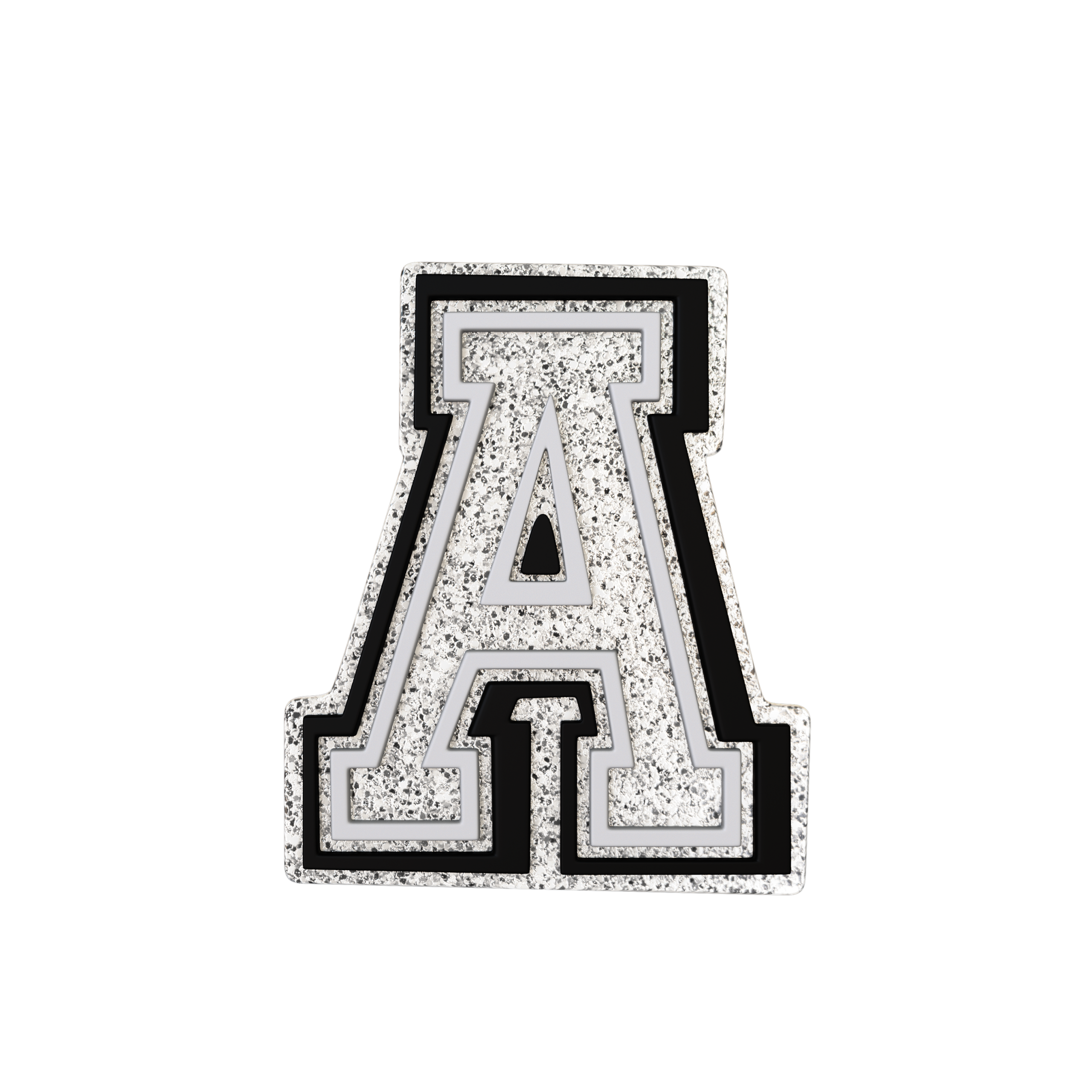Budz | Silver Letter A