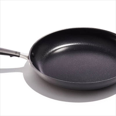 Alternative view of OXO 12″ Non-Stick Open Frypan Set Black
