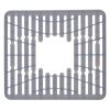 OXO 11.3″ X 12.8″ Silicone Sink Mat Gray: Kitchen Sink Protector & Dish Drying Mat, Machine Washable