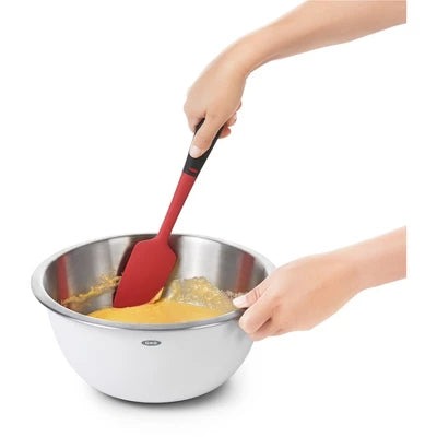 Alternative view of OXO Silicone Spatula Red