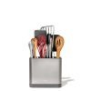 OXO Adjustable Stainless Steel Utensil Holder: Kitchen Utensil Caddy, Hand Wash, Silver, 7.3″ Height, 7.9″ Width