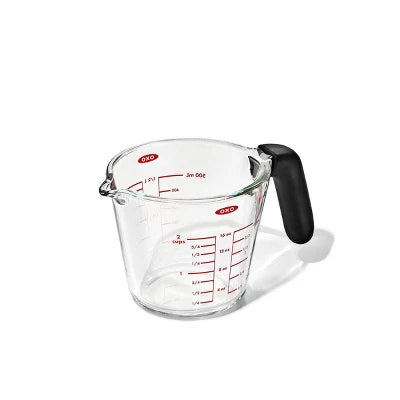 OXO 2c Glass Measuring Cup: Clear, Dishwasher-Safe, 2 Cup Capacity, Lifetime Limited Warranty - Image 6