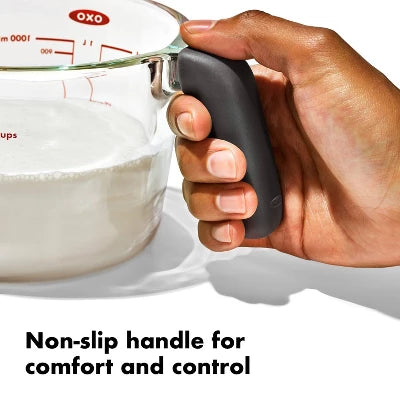 OXO 2c Glass Measuring Cup: Clear, Dishwasher-Safe, 2 Cup Capacity, Lifetime Limited Warranty - Image 4