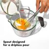 OXO 2c Glass Measuring Cup: Clear, Dishwasher-Safe, 2 Cup Capacity, Lifetime Limited Warranty - Image 2