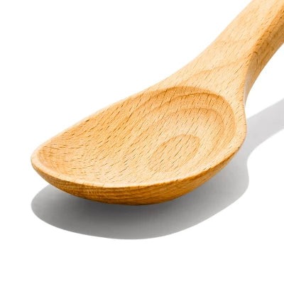 OXO 3pc Wooden Utensil Set: Turner, Spoon & Slotted Spoon For Cooking & Kitchen Use, Hand Wash, Adult, Brown - Image 9