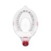 OXO 2 Cup Angled Measuring Cup: Clear Plastic, Dishwasher-Safe, Lifetime Warranty, 7″ Width, 4.1″ Height