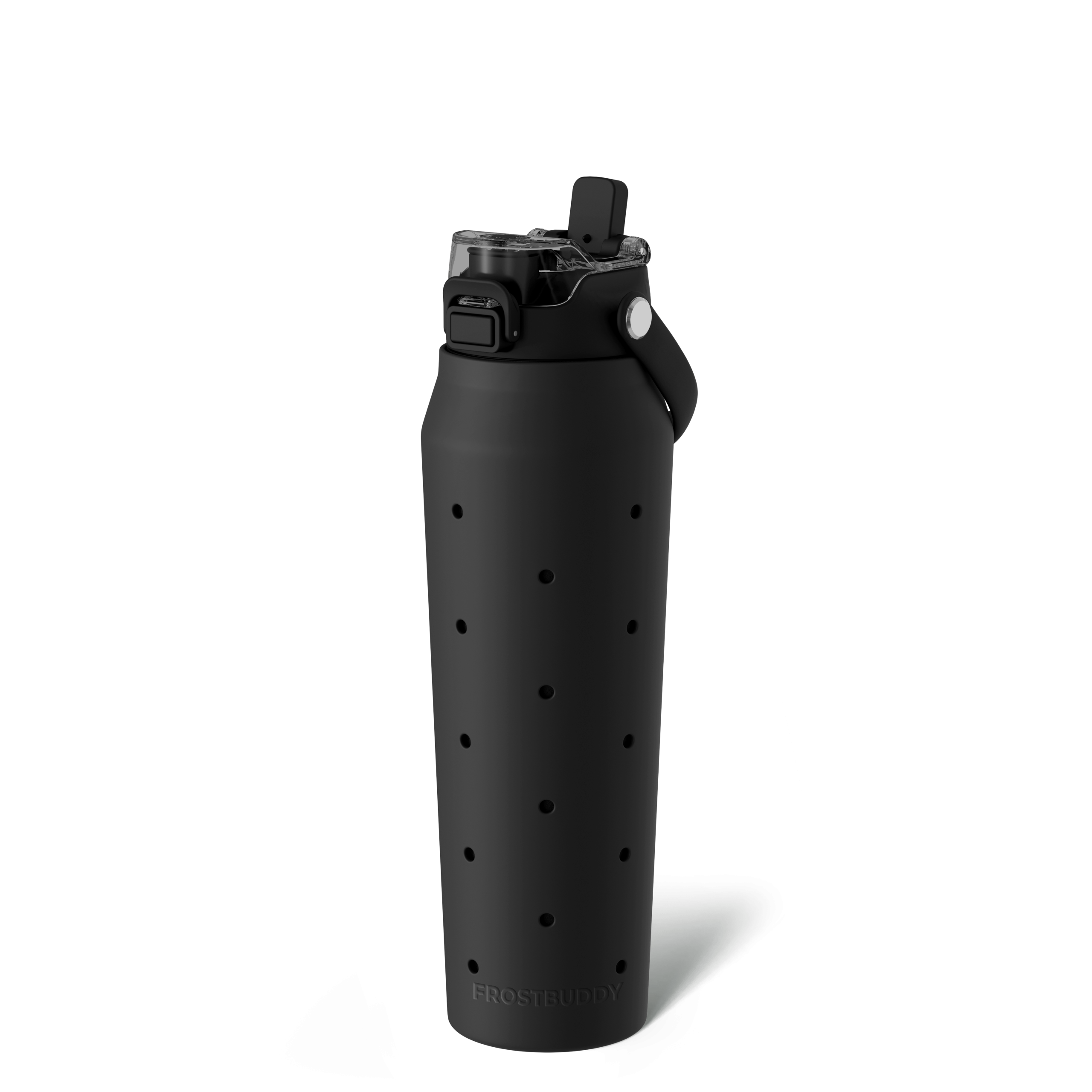 Bottle Buddy 32oz | Black w/ Skin
