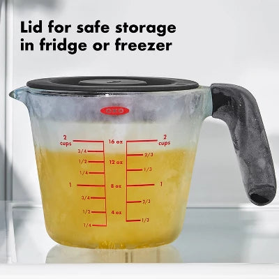 OXO 2c Glass Measuring Cup With Lid - Image 8