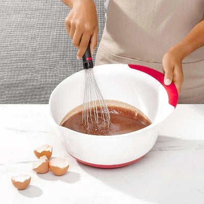 OXO 11″ Balloon Whisk: Stainless Steel Wire Whisk With Grip Handle, Dishwasher-Safe, Multicolor, Ideal For Baking - Image 5