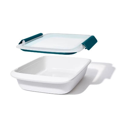 Alternative view of OXO Prep And Go 5c Food Storage Container: Leakproof, Dishwasher & Microwave Safe, Blue, Plastic