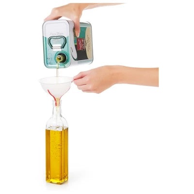 Alternative view of OXO 3pc Funnel Set Red: Plastic, Dishwasher-Safe, Kitchen Funnels For Bottles, Small & Versatile Use