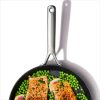 OXO 12″ Ceramic Pro Non-Stick Open Frypan Gray: Dishwasher-Safe, Induction & Gas Compatible, Aluminum, 12″ Diameter - Image 6
