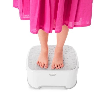 Alternative view of OXO Toilet Step Stool – Gray