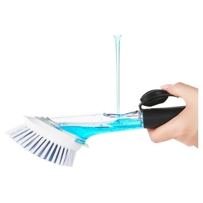 OXO Soap Dispensing Dish Brush Storage Set