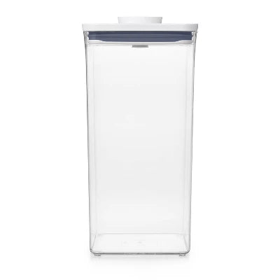 Alternative view of OXO POP 6qt Plastic Big Square Airtight Food Storage Container White