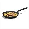 OXO 10″ Steel Open Frypan With Silicone Sleeve Black - Image 6