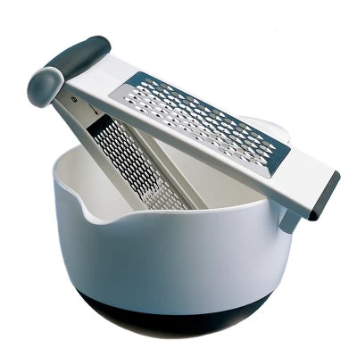 Alternative view of OXO Softworks Multi Grater: Stainless Steel Handheld Cheese & Food Grater, Soft-Grip Handle, Dishwasher-Safe, Black