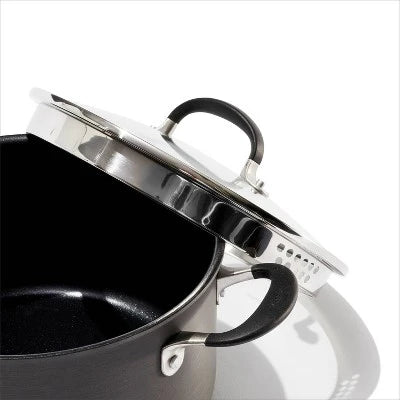 OXO 6qt Non-Stick Stock Pot Black - Image 4