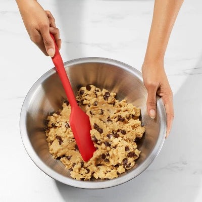 OXO 3pc Insulated Stainless Steel Mixing Bowl Set – Gray: Dishwasher-Safe, 5 Qt, 3 Qt, 1.5 Qt, Non-Slip Base - Image 6