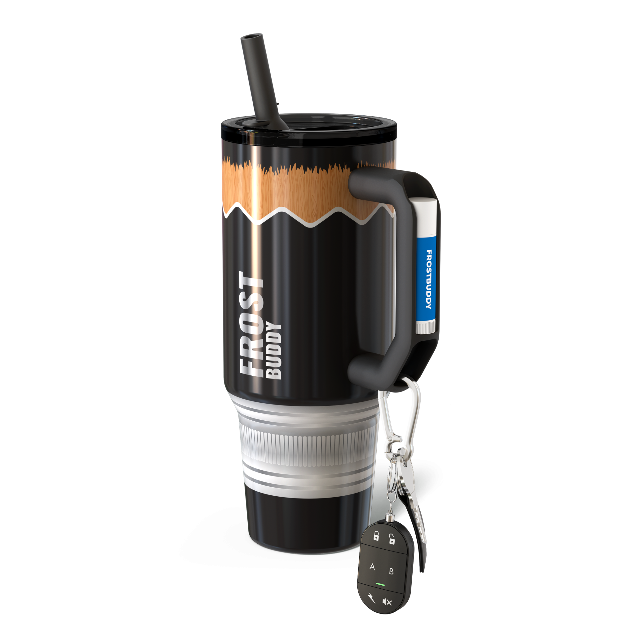 Thicc Buddy 40oz | Black Pencil